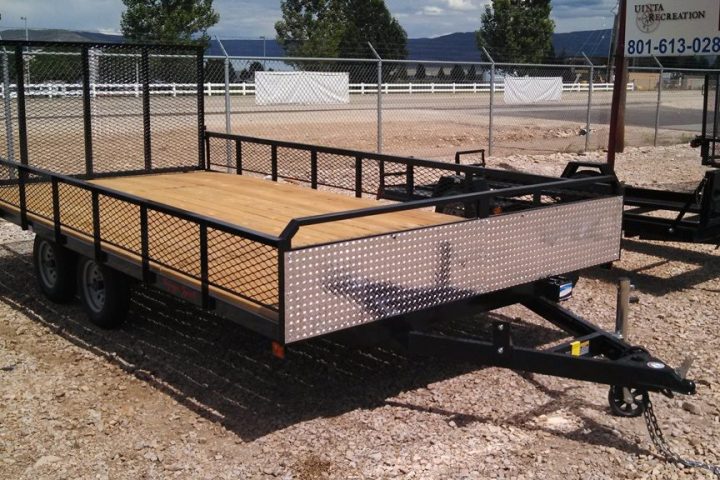a truck that is sitting on a bench