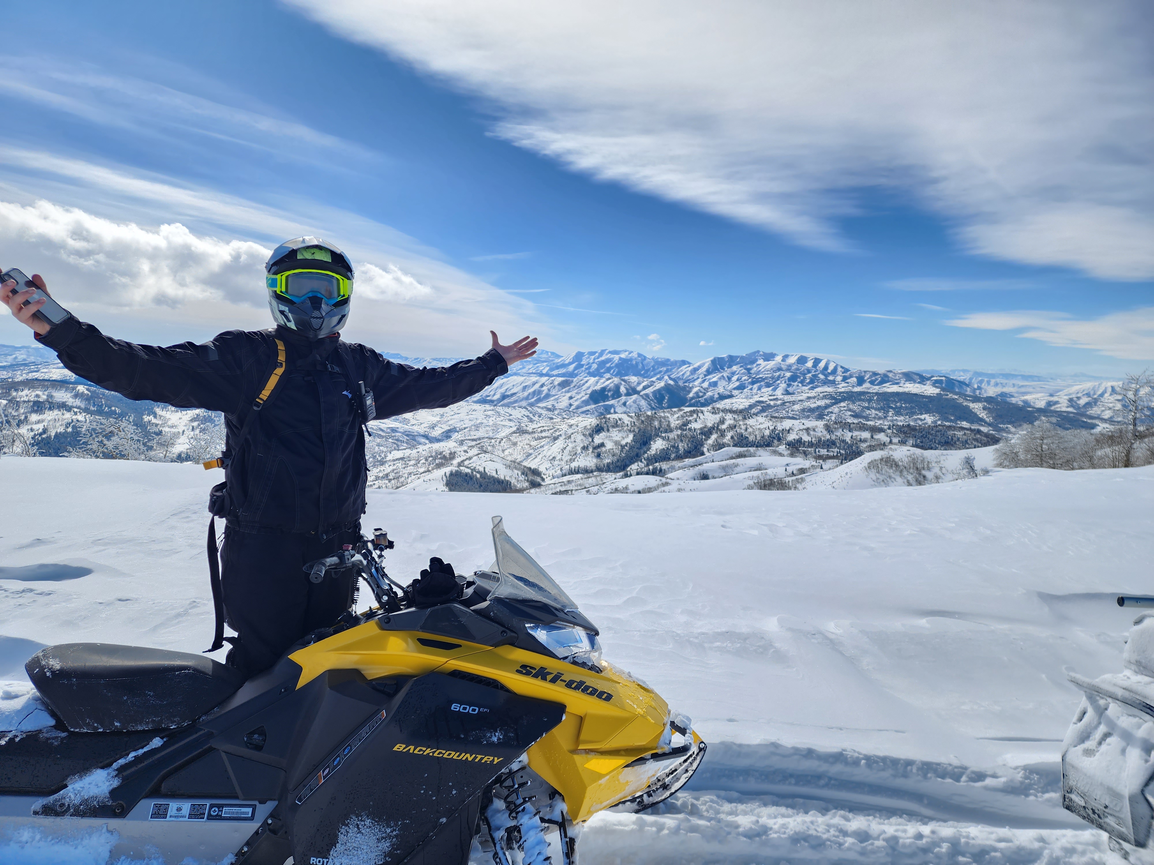 Ski-Doo Summit Neo 600 EFI | Solo Snowmobile Tours Utah